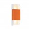 NETTO WALL MOUNTED LED 12W 3000K ALUMINUM ORANGE+WHITE 25X11X5,3CM ZD808712LEDOW