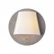 NETTO WALL LUMINAIRE LED 5W 3000K CEMENT SHADE MDF + WHITE PLASTIC Φ25Χ12,5CM ZM165LEDWC