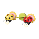 PHASING OUT WALL LUMINAIRE 1XE27 MULTICOLOR METAL+PLASTIC+MDF BEE 15Χ20X15CM BEES ZN170162WRY PHASING OUT WALL LUMINAIRE 1XE27 MULTICOLOR METAL+PLASTIC+MDF BEE 15Χ20X15CM BEES ZN170162WRY