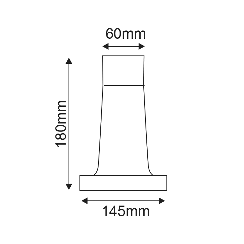 POLE FOR SPHERE 18CM AC.28022