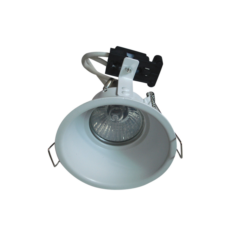 SPOT GU10 WHITE ROUND SHAPE GL5300467W