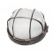 WALL LUMINAIRE Ε27 Φ190 RUST WITH GRID HI5011R