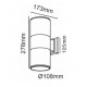 SPOT Ε27 2 BEAMS RUST HI7001R