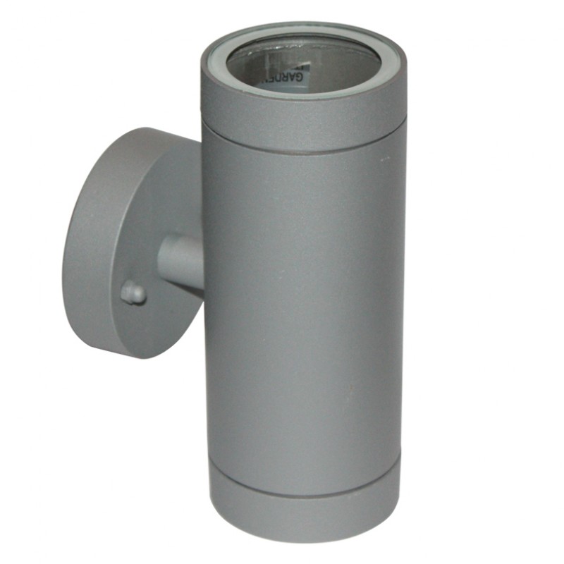 OUTDOOR WALL-SPOT LIGHT 2 BEAMS GREY 2XGU10 HI7031G OUTDOOR WALL-SPOT LIGHT 2 BEAMS GREY 2XGU10 HI7031G