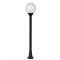 PLASTIC FLOOR GARDEN BLACK LUMINAIRE 100CM Φ200 Ε27 IP44 PLGM5B