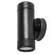 UP-DOWN BLACK PP WALL LIGHT GU10Max.2x3W LED IP65 SL7031B UP-DOWN BLACK PP WALL LIGHT GU10Max.2x3W LED IP65 SL7031B