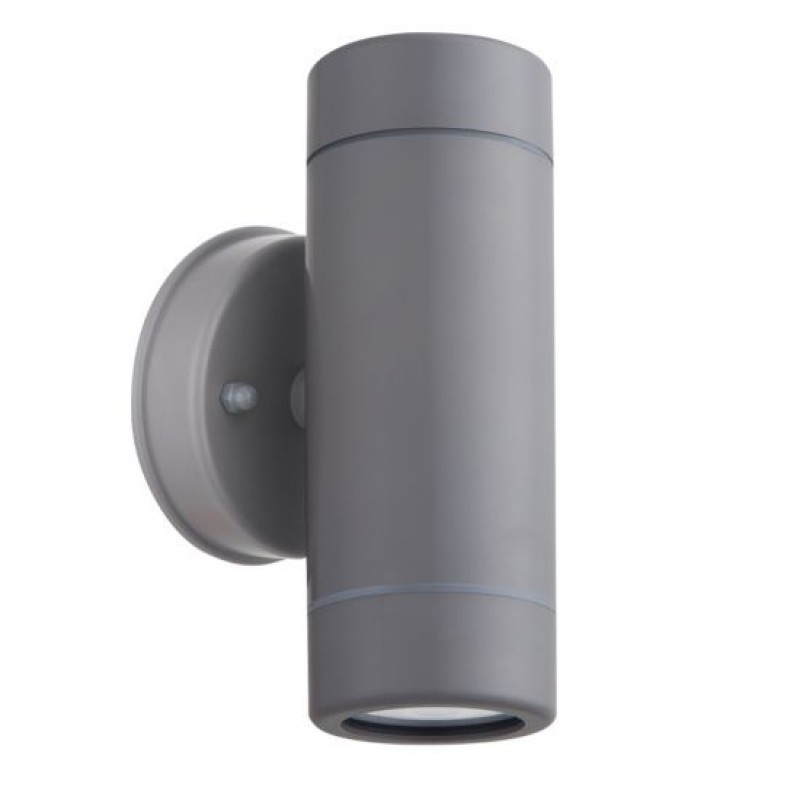 UP-DOWN GREY PP WALL LIGHT GU10Max.2x3W LED IP65 SL7031G