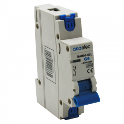 MCB 1P C6 4,5KA 1M DY02060070