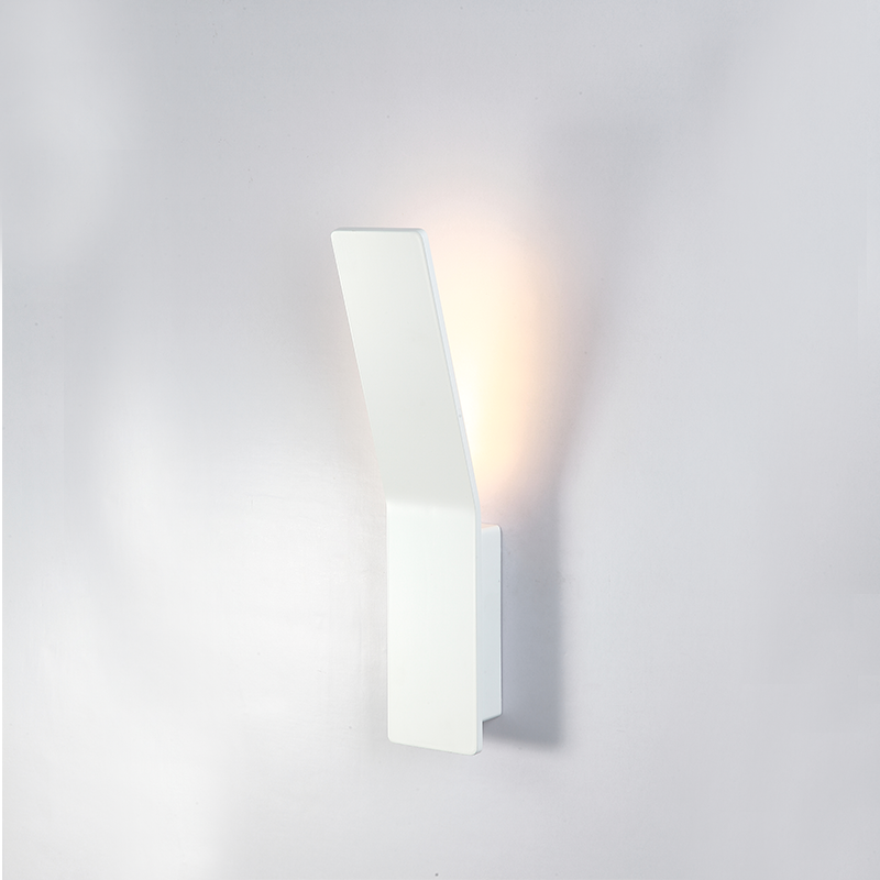 WALL MOUNTED LED 6W 3000K ALUMINUM WHITE 33,5Χ7ΧΗ10CM ZEN ZD80036LEDWH