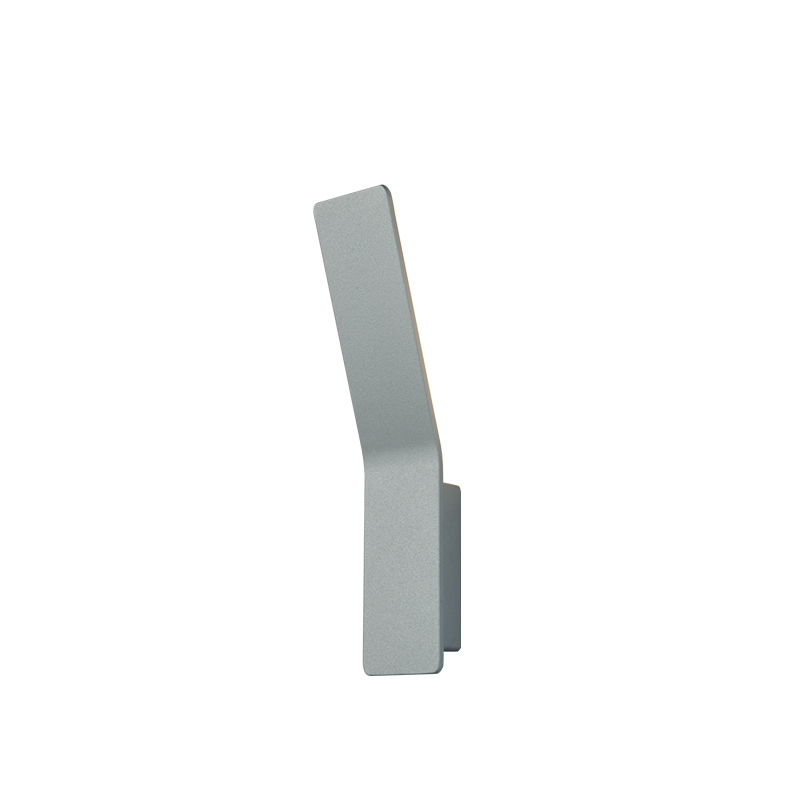 WALL MOUNTED LED 6W 3000K ALUMINUM GREY 33,5Χ7ΧΗ10CM ZEN ZD80036LEDGY