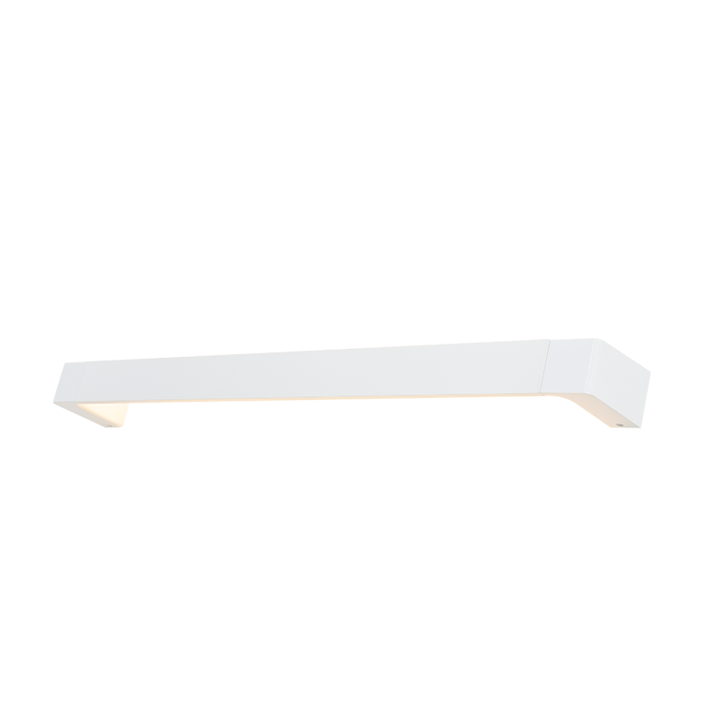 WALL MOUNTED LED 18W 3000K ALUMINUM WHITE 90Χ6,4Χ10,5CM FOGA ZD810418LEDWH