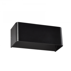 WALL MOUNTED LED BLACK UP-DOWN PARALLEL 2X3W 230V 3000K 30000hrs NEPHELE L35037LBK WALL MOUNTED LED BLACK UP-DOWN PARALLEL 2X3W 230V 3000K 30000hrs NEPHELE L35037LBK