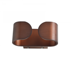 WALL MOUNTED COLOR WOOD LED INDIREC 2X3W 230V 3000K 30000hrs NEPHELE L35049WD