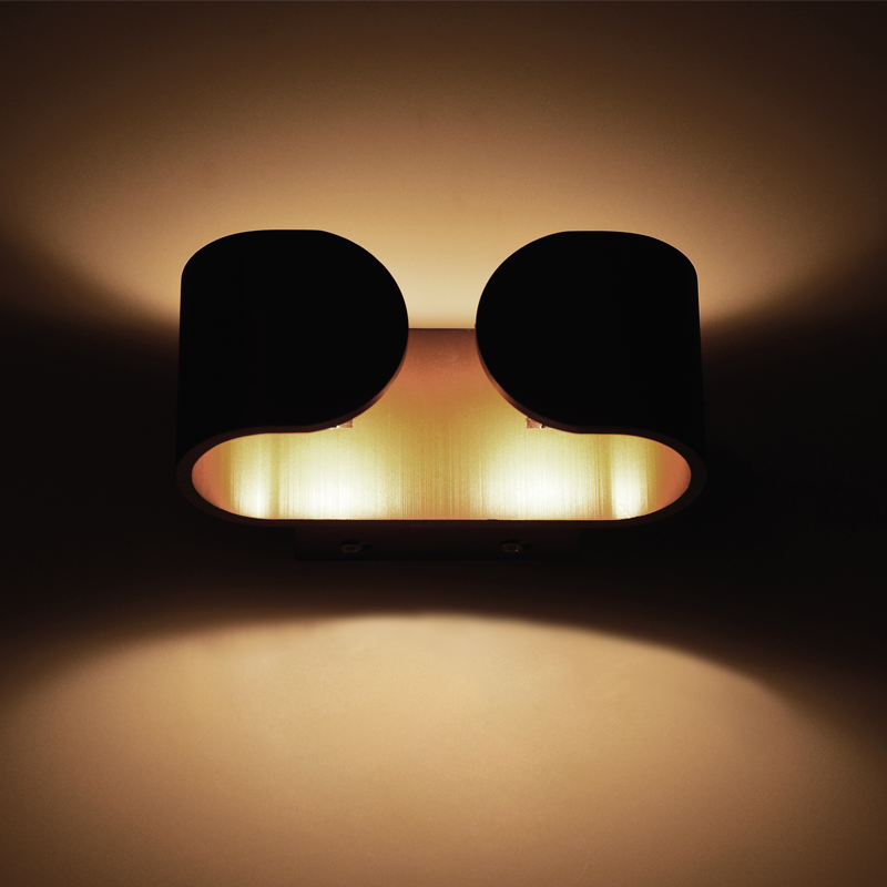 WALL MOUNTED COLOR WOOD LED INDIREC 2X3W 230V 3000K 30000hrs NEPHELE L35049WD
