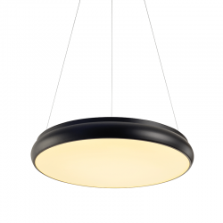 PENDANT LUMINAIRE LED 54W 4320LM 3000K BLACK METAL D60XH135CM KALLISTA V27LEDP60BK PENDANT LUMINAIRE LED 54W 4320LM 3000K BLACK METAL D60XH135CM KALLISTA V27LEDP60BK