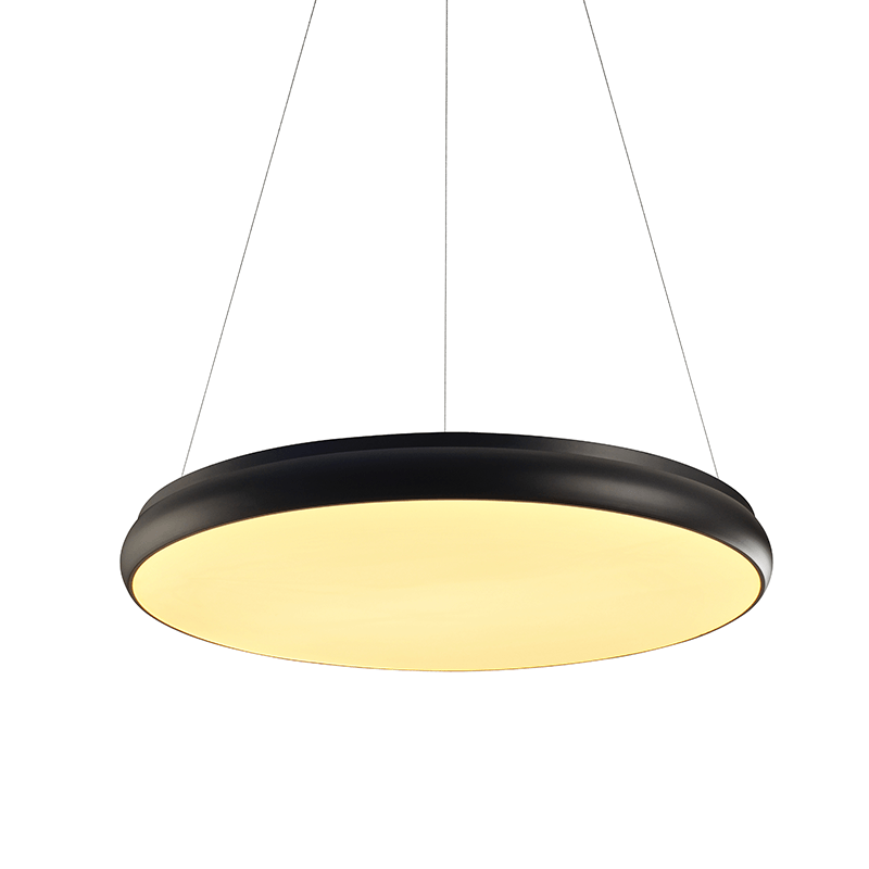 PENDANT LUMINAIRE LED 70W 5600LM 3000K BLACK METAL D80XH130CM KALLISTA V27LEDP80BK PENDANT LUMINAIRE LED 70W 5600LM 3000K BLACK METAL D80XH130CM KALLISTA V27LEDP80BK