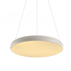 PENDANT LUMINAIRE LED 70W 5600LM 3000K WHITE METAL D80XH130CM KALLISTA V27LEDP80WH PENDANT LUMINAIRE LED 70W 5600LM 3000K WHITE METAL D80XH130CM KALLISTA V27LEDP80WH