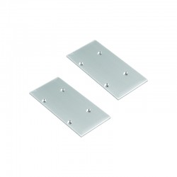 SET OF METAL END CAPS FOR P49N, 2 PCS WITHOUT HOLE EP49N SET OF METAL END CAPS FOR P49N, 2 PCS WITHOUT HOLE EP49N
