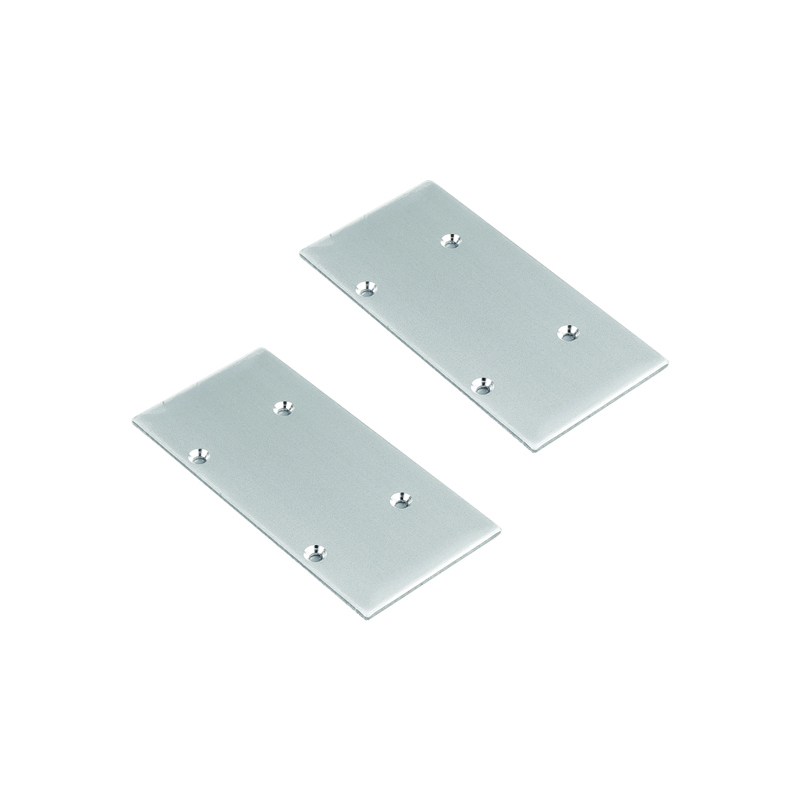 SET OF METAL END CAPS FOR P49N, 2 PCS WITHOUT HOLE EP49N SET OF METAL END CAPS FOR P49N, 2 PCS WITHOUT HOLE EP49N