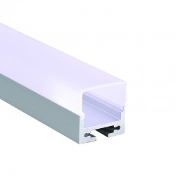 PEND ALUMINUM PROFILE WITH OPAL PC DIFFUSER 2m/pc P28N PEND ALUMINUM PROFILE WITH OPAL PC DIFFUSER 2m/pc P28N