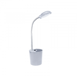 PHASING OUT LED DESK LAMP 5W 4000Κ PENCILCASE GREY 230V Φ11ΧΗ49CM HULLEN 16035LEDGY PHASING OUT LED DESK LAMP 5W 4000Κ PENCILCASE GREY 230V Φ11ΧΗ49CM HULLEN 16035LEDGY
