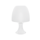 TABLE LAMP 1XE14 PLASTIC WHITE Φ16XH25,5CM NIOKI 1024SWH