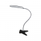 TABLE LAMP 5W BLACK 4000K WITH SPIRAL+CLIP 230V 7,5X11,5XH43,5CM BAZ2 15205LEDBKC