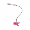 TABLE LAMP 5W PINK 4000K WITH SPIRAL+CLIP 230V 7,5X11,5XH43,5CM BAZ2 15205LEDPKC