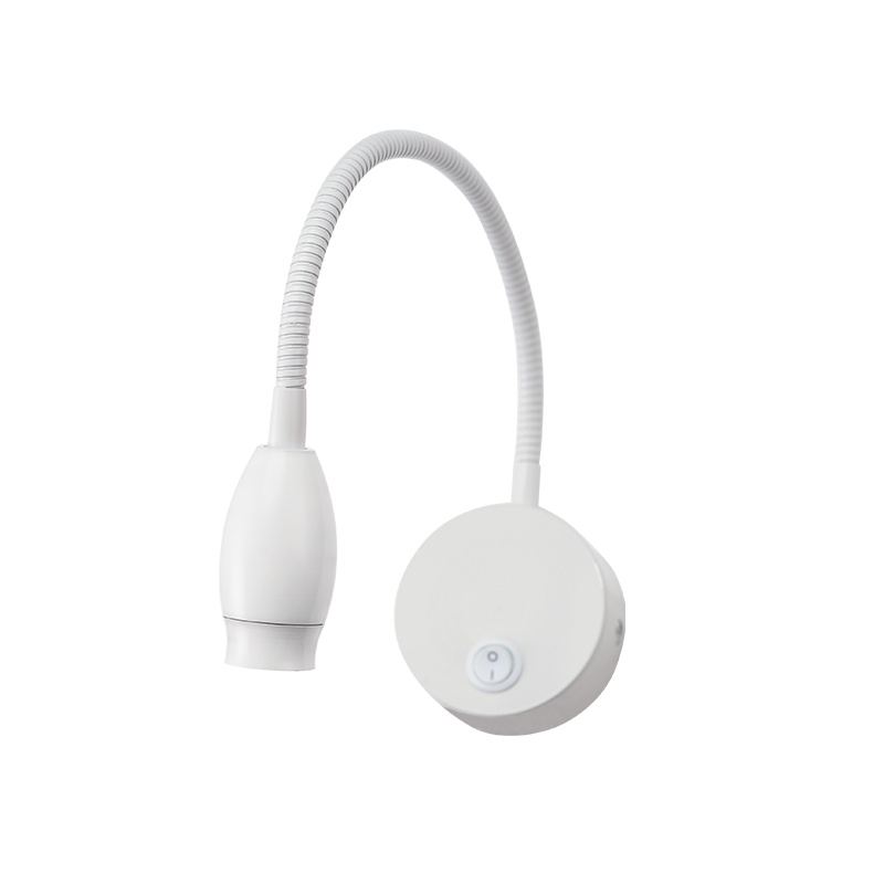 SPOT/WALL SPIRAL POWER LED CLIP LAMP 3W ΜΑΤ WHITE 50° 210Lm 4.000Κ 230V SWAN SF126BLED340W