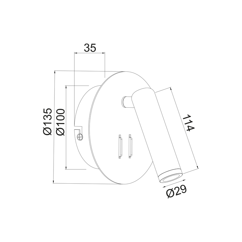 WALL LAMP LED 3+4W 3000K 280LM WHITE METAL D13,5X7CM ZEUS SF1801LEDW WALL LAMP LED 3+4W 3000K 280LM WHITE METAL D13,5X7CM ZEUS SF1801LEDW
