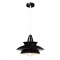 PHASING OUT PENDANT LUMINAIRE 1ΧΕ27 METALIC BLACK Φ33ΧΗ128CM BROOKLYN KS07881PBK