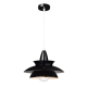 PHASING OUT PENDANT LUMINAIRE 1ΧΕ27 METALIC BLACK Φ33ΧΗ128CM BROOKLYN KS07881PBK