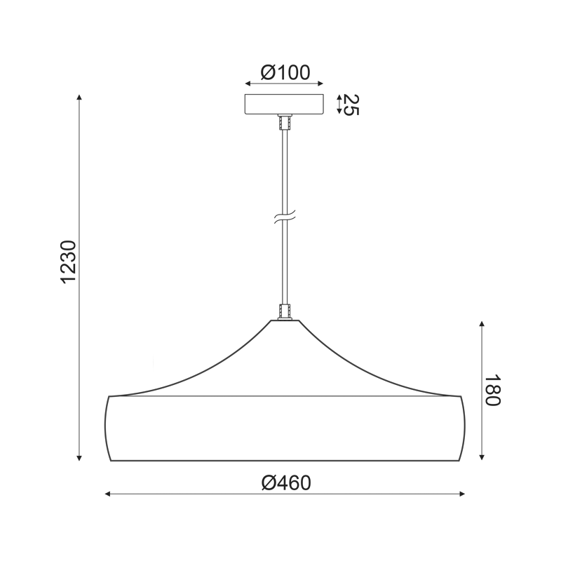 PENDANT LUMINAIRE 1ΧΕ27 METALIC WHITE/GOLD Φ46ΧΗ123CM CALIPHATE KS07961PWG PENDANT LUMINAIRE 1ΧΕ27 METALIC WHITE/GOLD Φ46ΧΗ123CM CALIPHATE KS07961PWG