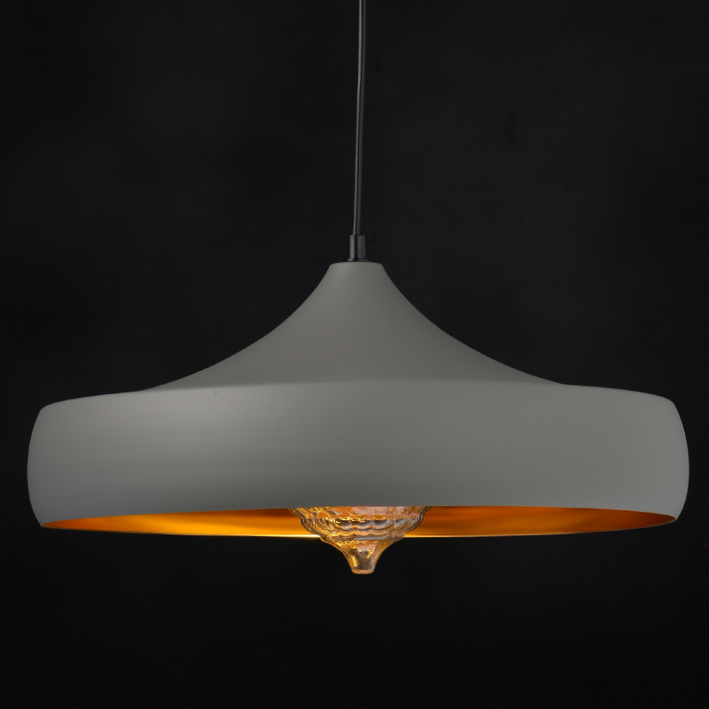 PENDANT LUMINAIRE 1ΧΕ27 METALIC GREY/GOLD Φ46ΧΗ123CM CALIPHATE KS07961PGG PENDANT LUMINAIRE 1ΧΕ27 METALIC GREY/GOLD Φ46ΧΗ123CM CALIPHATE KS07961PGG
