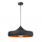 PENDANT LUMINAIRE 1ΧΕ27 METALIC BLACK/GOLD Φ46ΧΗ123CM CALIPHATE KS07961PBG