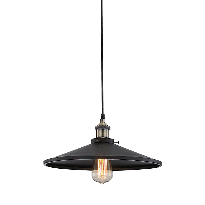 MATT BLACK PAINTED BELL 1XE27 METALIC HIPPOLYTE KS1288P361BK MATT BLACK PAINTED BELL 1XE27 METALIC HIPPOLYTE KS1288P361BK