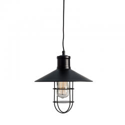 PHASING OUT MATT BLACK PAINTED BELL 1XE27 METALIC MAYA KS1344P1BK PHASING OUT MATT BLACK PAINTED BELL 1XE27 METALIC MAYA KS1344P1BK