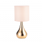 TOUCH TABLE LAMP 1ΧΕ27 METAL PAL PINK+BRASS 15ΧΗ34CM BELLATRIS KS1178T1PG