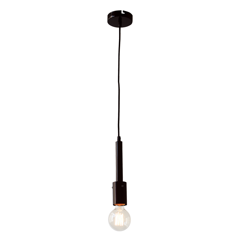 PENDANT METAL BLACK 1ΧE27 PRIMO KS2084P51SBK