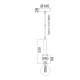 PENDANT METAL RUST 1ΧE27 PRIMO KS2084P51SRT PENDANT METAL RUST 1ΧE27 PRIMO KS2084P51SRT