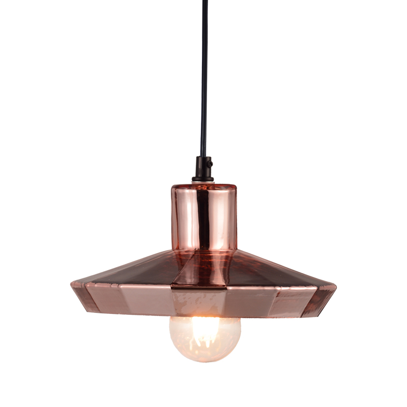 NETTO PENDANT 1ΧΕ27 GLASS COPPER Φ22ΧΗ115CM KS174522PC NETTO PENDANT 1ΧΕ27 GLASS COPPER Φ22ΧΗ115CM KS174522PC