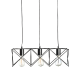 PENDANT METAL BLACK 3ΧE27 ANDY KS1462P3BK PENDANT METAL BLACK 3ΧE27 ANDY KS1462P3BK