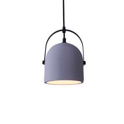 PENDANT 1ΧΕ27 GREY CEMENT D16XH130CM CARAMELO KS411P16G PENDANT 1ΧΕ27 GREY CEMENT D16XH130CM CARAMELO KS411P16G