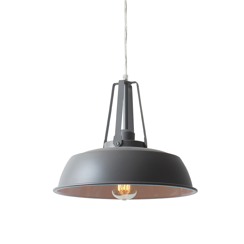 METALLIC BELL 1XE27 GREY D35XH28CM ORLEANS KS204534GY METALLIC BELL 1XE27 GREY D35XH28CM ORLEANS KS204534GY