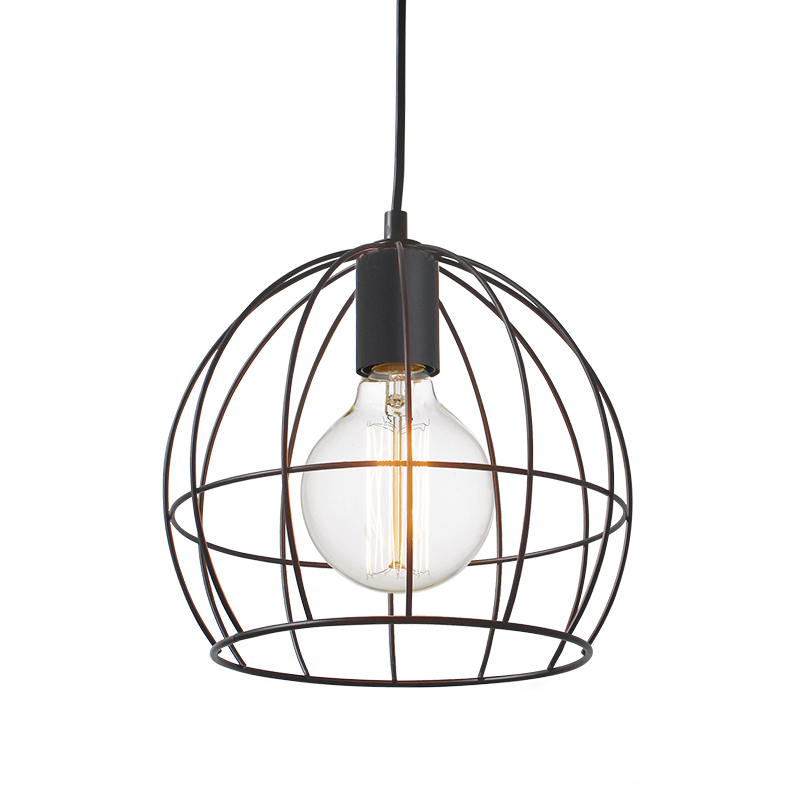 WALL LAMP 1 Χ Ε27 BLACK 50Χ11Χ8 CM METALIC PROMETHEUS KS202925BK