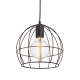 WALL LAMP 1 Χ Ε27 BLACK 50Χ11Χ8 CM METALIC PROMETHEUS KS202925BK
