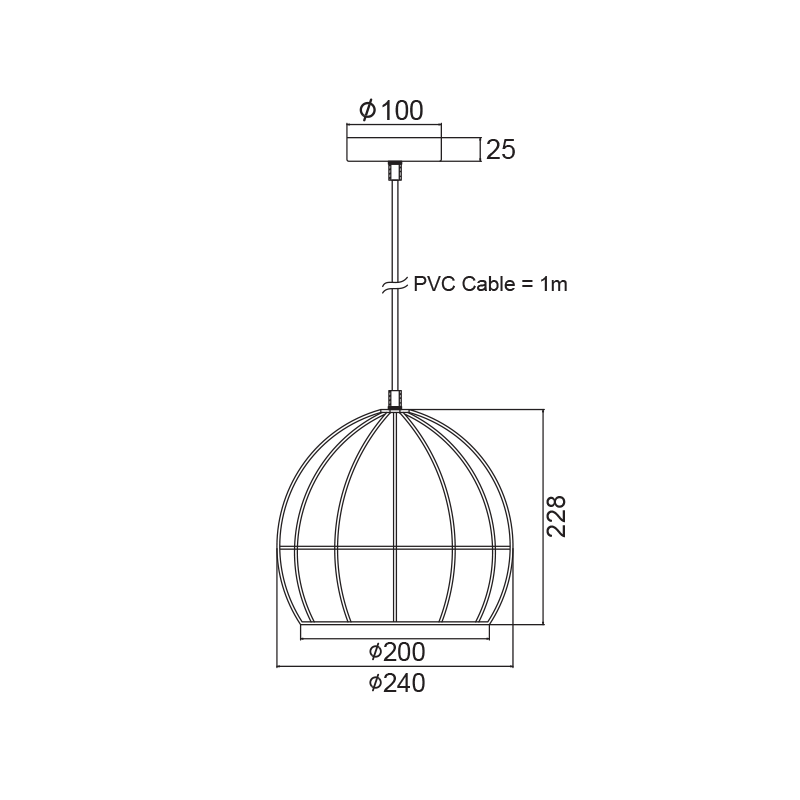 WALL LAMP 1 Χ Ε27 BLACK 50Χ11Χ8 CM METALIC PROMETHEUS KS202925BK