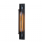 WALL LAMP 1 Χ Ε27 BLACK 50Χ11Χ8 CM METALIC MAYA KS2049W1BK