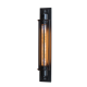 WALL LAMP 1 Χ Ε27 BLACK 50Χ11Χ8 CM METALIC MAYA KS2049W1BK