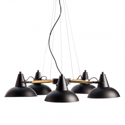 PENDANT METALIC 5XE27 BLACK SOLON KS2025P5BK PENDANT METALIC 5XE27 BLACK SOLON KS2025P5BK